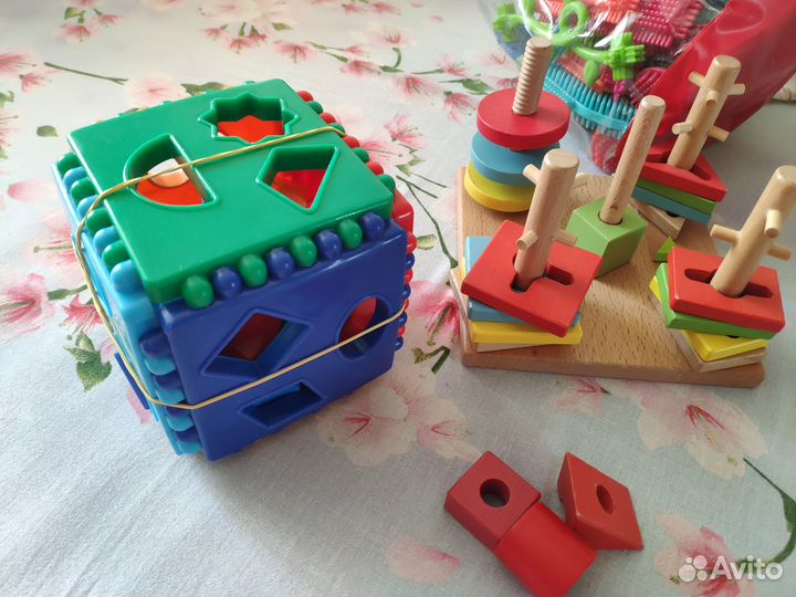 Мозаика, домино, развивающие игрушки