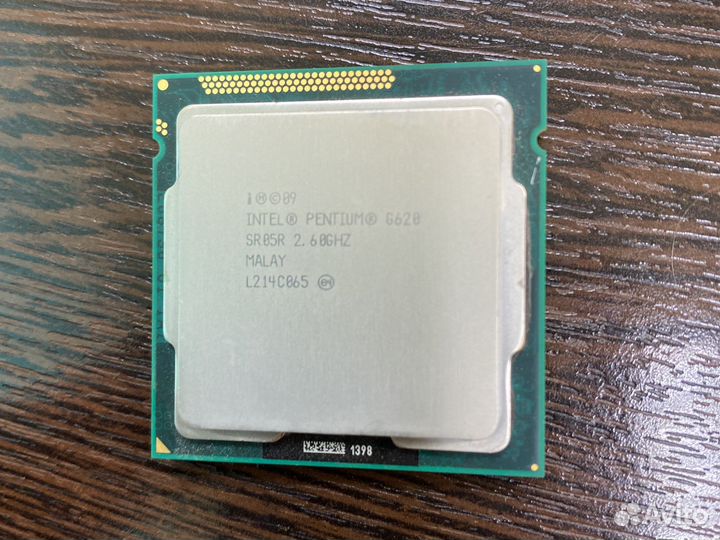 Процессор intel pentium g620 sr 05r 2,6 ghz