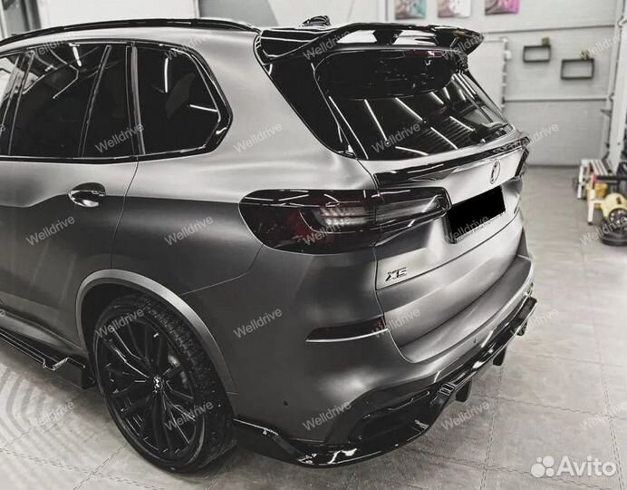 Обвес с накладками на зеркала BMW X5 G05 глянец