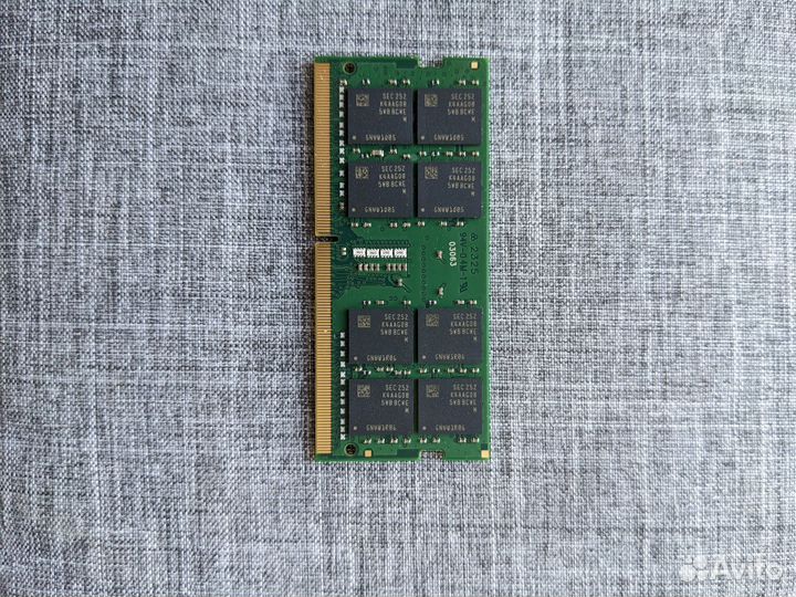 Оперативная память Kingston DDR4 sodimm 32Gb 3200