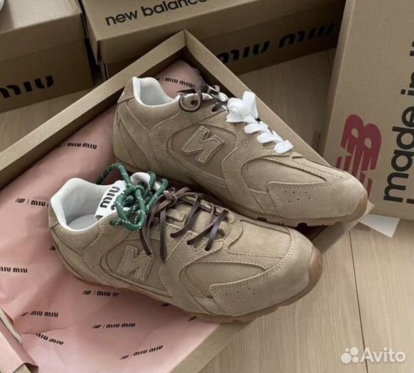 Кроссовки new balance 530 x miu miu