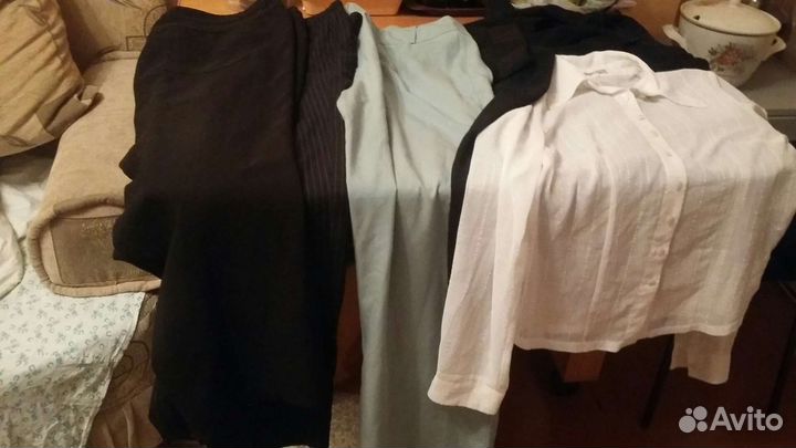Вещи пакетом брюки и кофты
