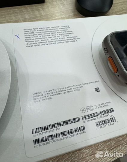 Часы apple watch ultra 2