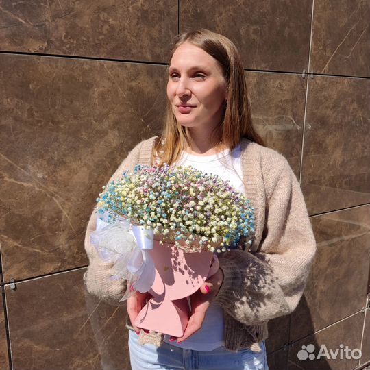 Гипсофила в коробке