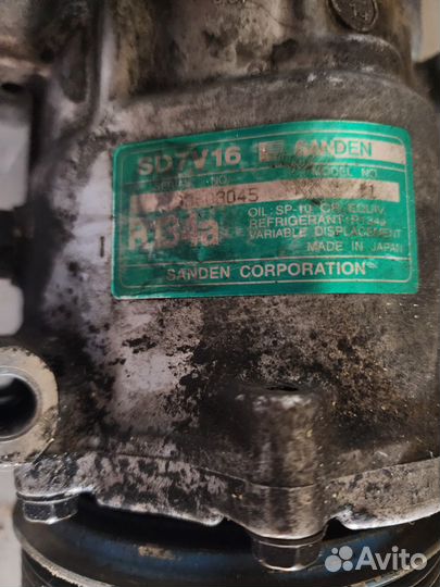 Компрессор кондиционера SD7V16