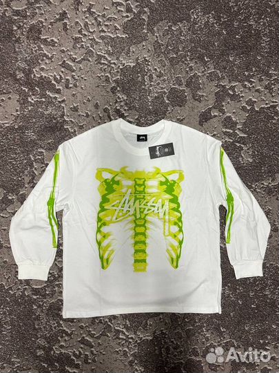 Лонгслив Stussy FW23 RIB Cage LS Tee Оригинал