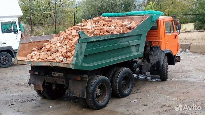 Бой кирпича на подсыпку