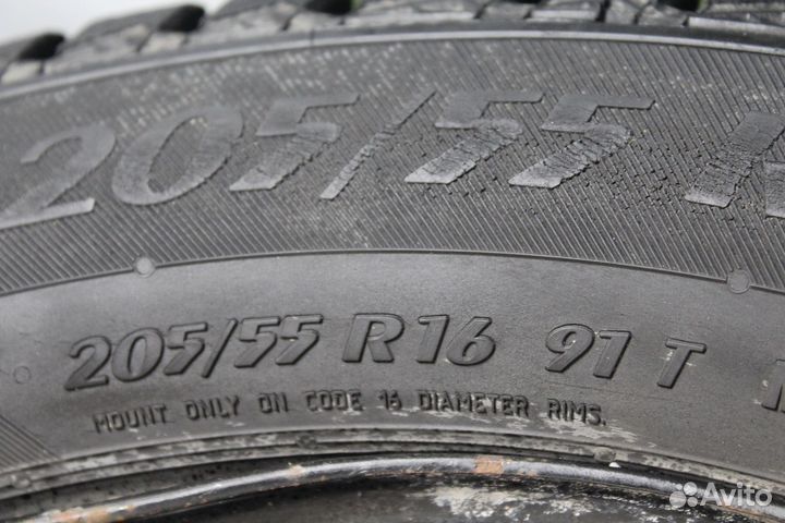 Колесо в сборе 205/55 R16 91T Matador Sibir Ice ши