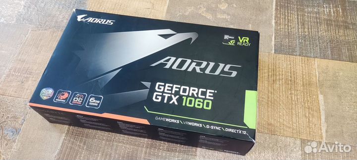 Gigabyte GTX 1060 GV-N1060aorus-6GD