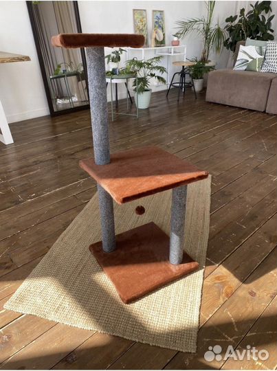 Когтеточка игровой комплекс для кошек