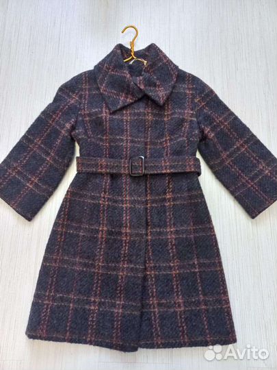 Димесезонное пальто шерсть