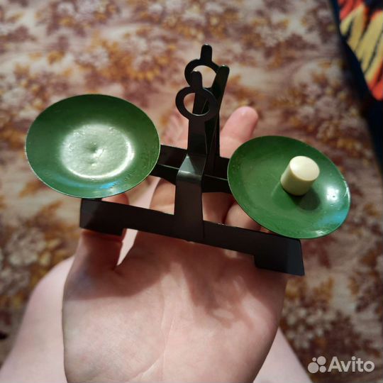 Детские металлические весы СССР