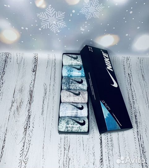 Носки Nike Tye-Dye мужские в коробке