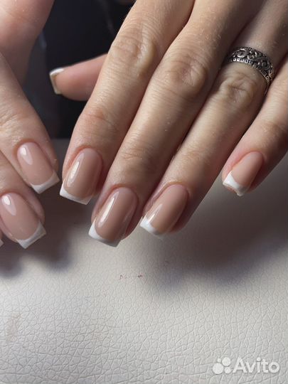 Маникюр наращивание