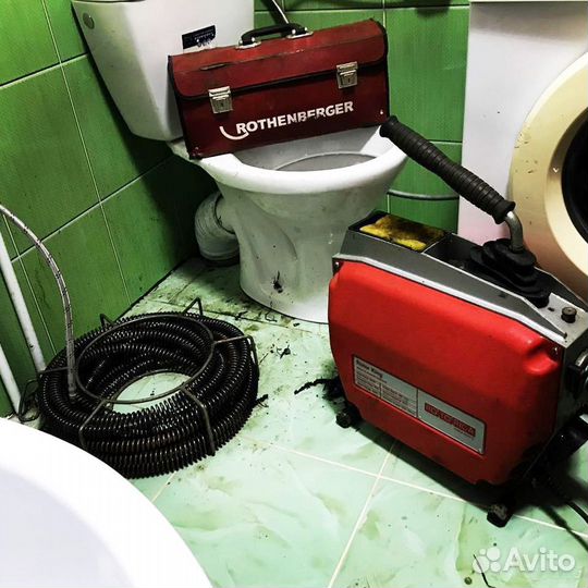 Прочистка канализации. Телеинспекция