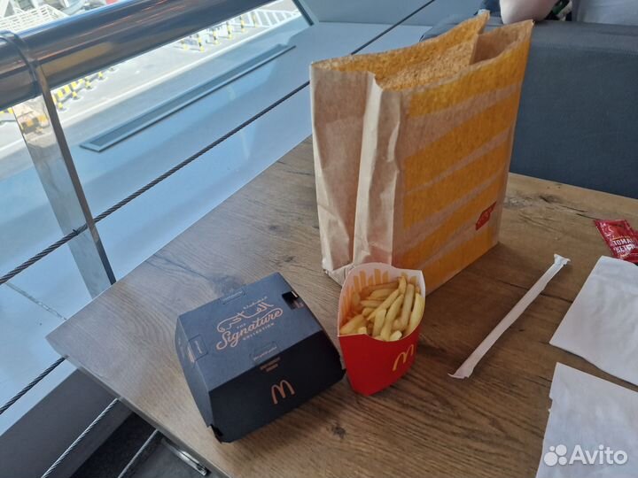 McDonald's бумажный пакет