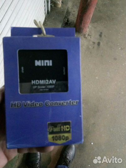 Конвертор hdmi в тюльпаны