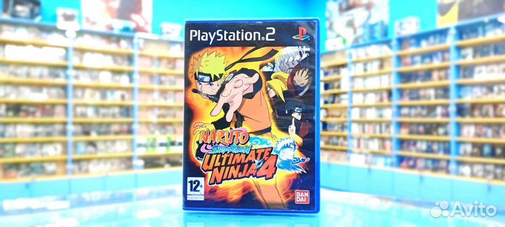 Naruto shippuden ultimate ninja 4 ps2
