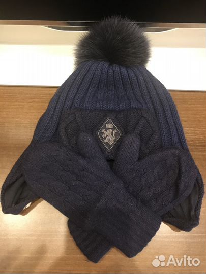 Шапка и варежки Chobi для мальчика