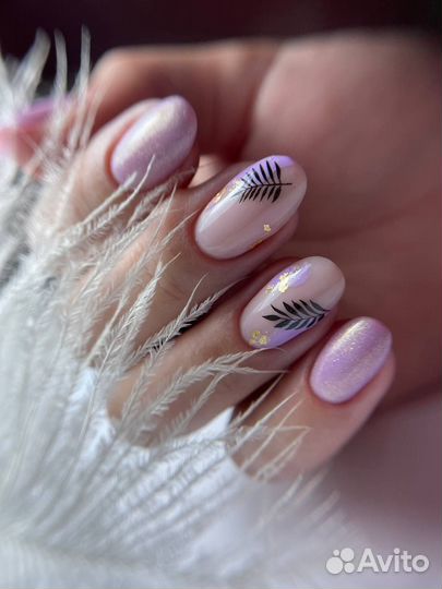 Маникюр с покрытием гель лак