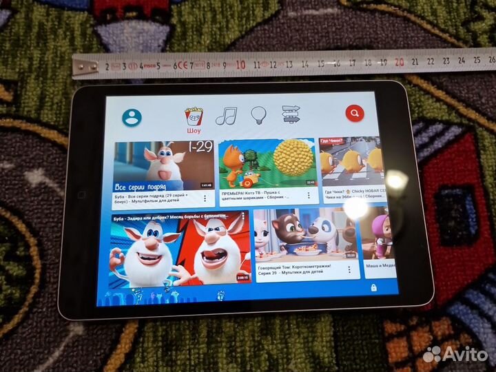 Планшеты бу для ребенка, мультики, iPad mini