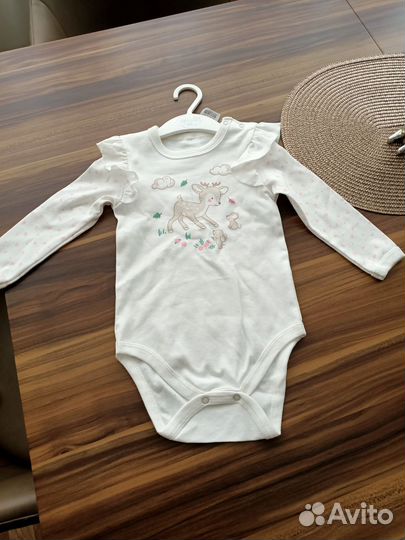 Боди для девочки новое 86