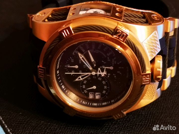 Крупные Invicta Bolt Zeus-Tria Swiss Made d58 мм