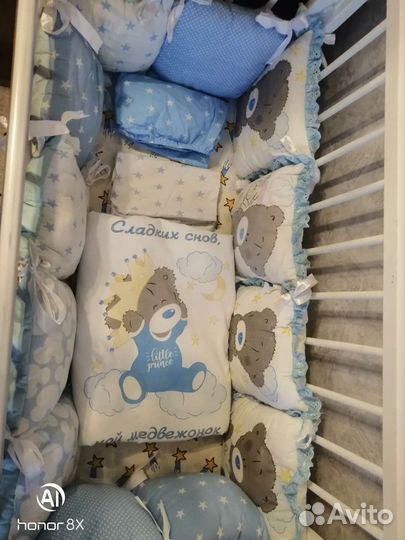 Бортики с одеялом