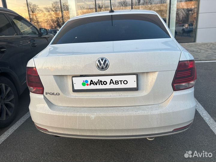 Volkswagen Polo 1.6 AT, 2017, 125 000 км