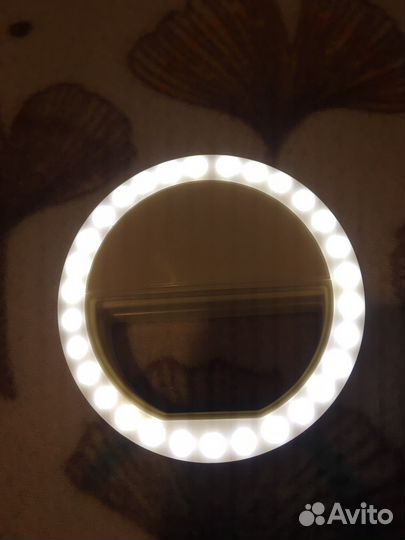 Лампа кольцевая светодиодная для селфи