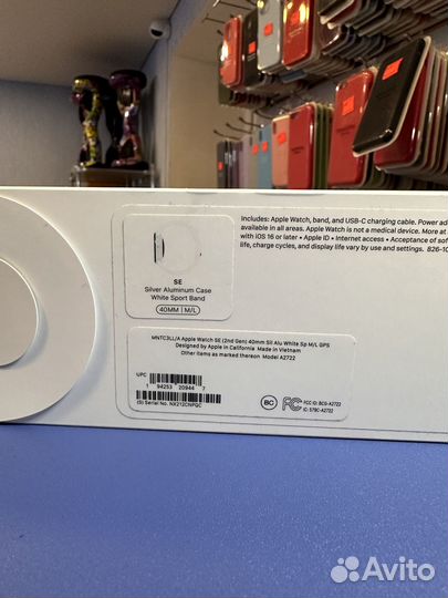Apple Watch SE2 Silver 40 mm