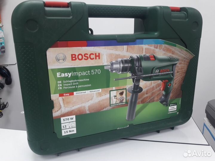 Дрель Bosch EasyImpact 570 (12458)