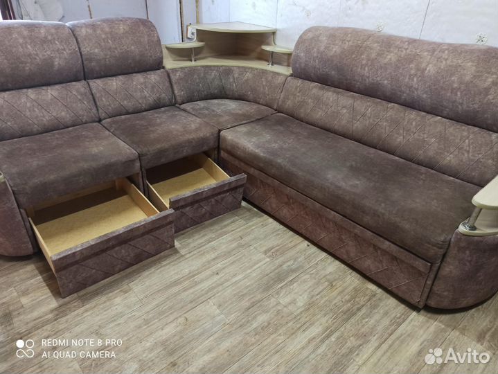 Угловой диван бу