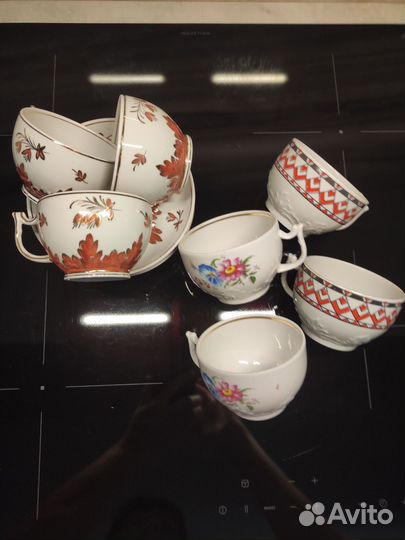 Чайные пары и чашки, Вербилки