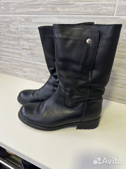 Сапоги женские натуральная кожа