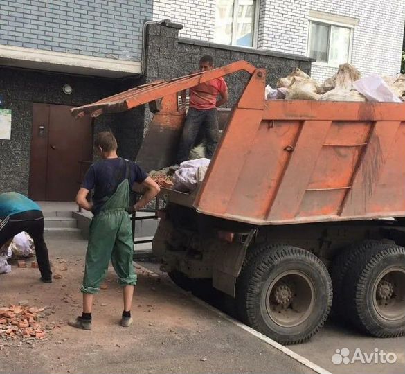 Вывоз мусора / контейнер / газель / демонтаж