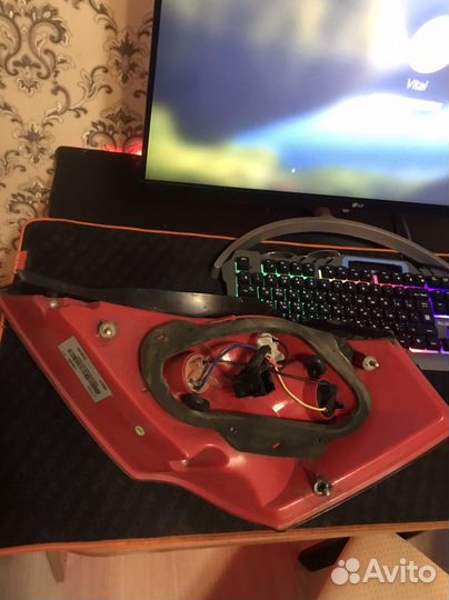 Задние фонари на geely ec7