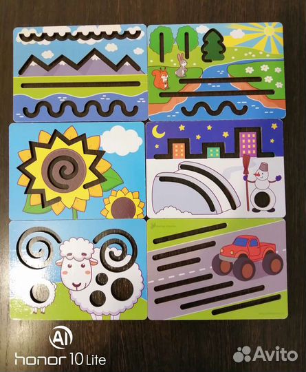 Развивающие деревянные игрушки