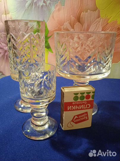 Бокал, фужер, рюмка завода Красный Гигант