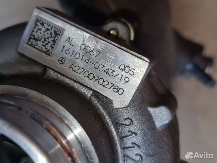 Турбина в сборе Mercedes M270 CLA117