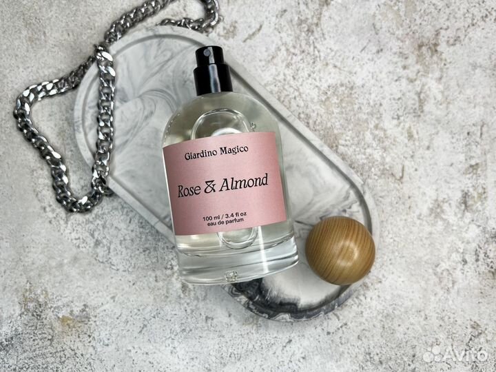 Женские духи Rose & Almond Eau de Parfum Giardino