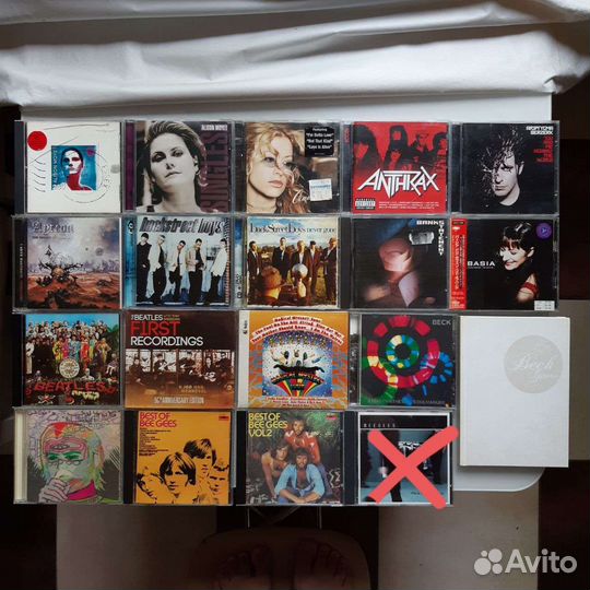 CD фирменные рок метал поп часть 1 184 CD 16.05.23