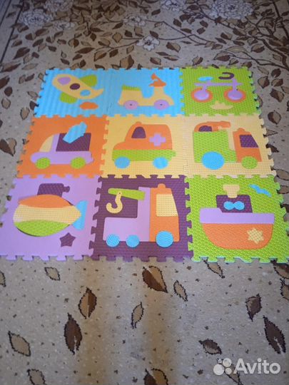 Коврик паззл