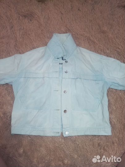 Джинсовая куртка женская 46 48