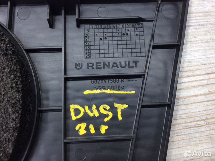 Накладка декоративная Renault Duster пробег