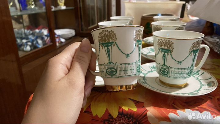 Сервиз кофейный коллекционный. лфз