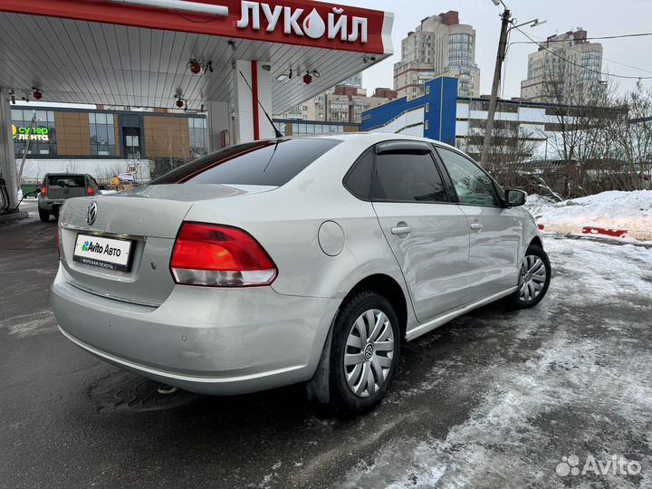 Volkswagen Polo 1.6 AT, 2012, 237 700 км