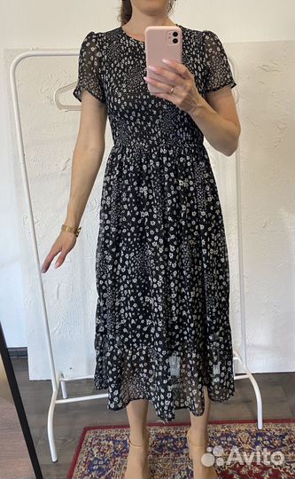 Летнее платье.Можно и с косухой осенью носить