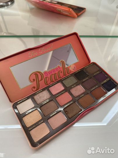 Палитра теней too faced Оригинал