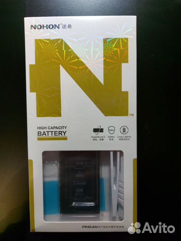 Аккумулятор Nohon для Apple iPhone 6 2400 mAh